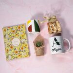 İsim Baskılı Çiçek Hediye Kutusu - Görsel 2