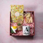 İsim Baskılı Çiçek Hediye Kutusu