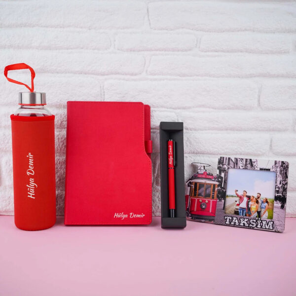 Fotoğraf ve İsim Baskılı Hediye Seti