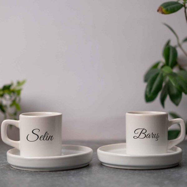 Kişiye Özel 2'li Kahve Fincanı